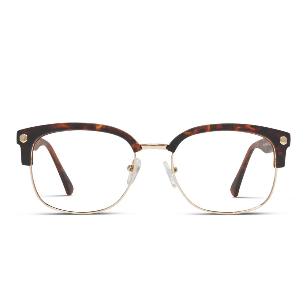 MUSE 31-M1863 TORTOISE GOLD EYEGLASSES SUNGLASSES FRAMES 51-18-145